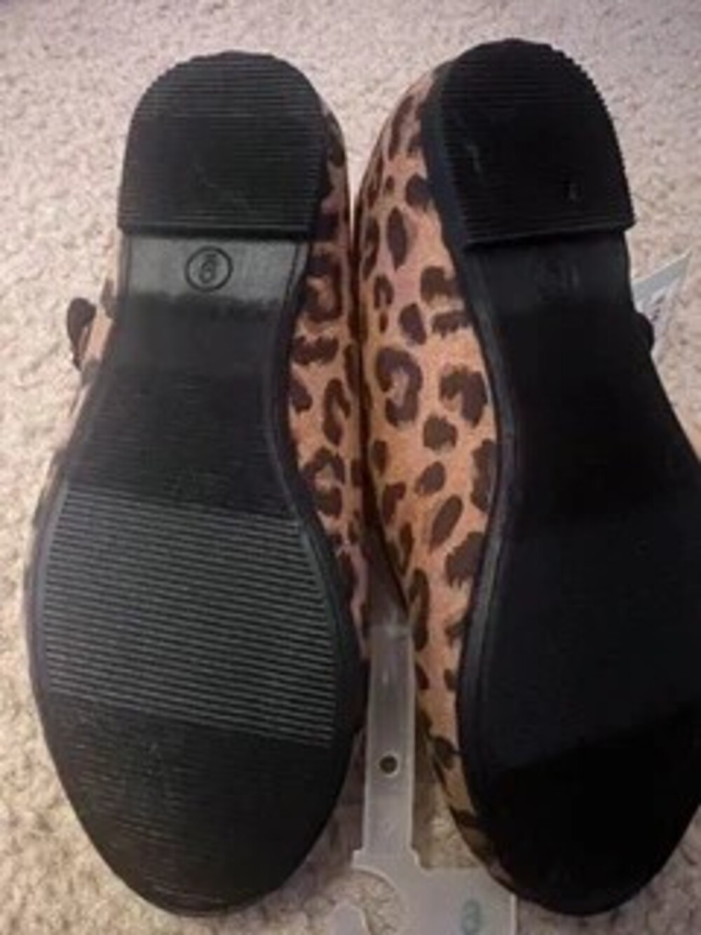 Brand New with Tags (NWT) Toddler Girl's Cat & Jack Leopard Print Shoes